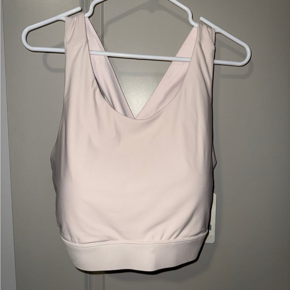 Fabletics Blush Pink Sports Bra
